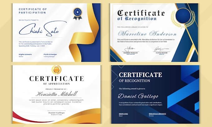 design custom diploma and degree certificates