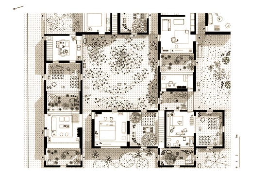 photoshop render architectural floor plans