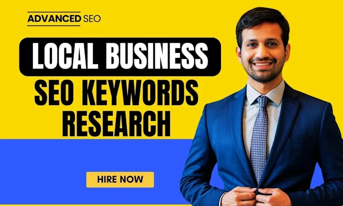 do local SEO keyword research and competitor analysis for local businesses