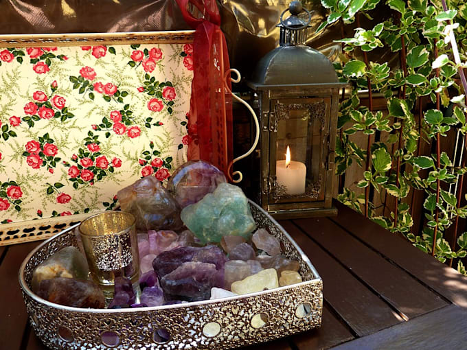 customize a crystal healing session
