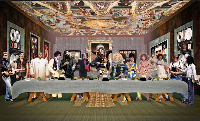 create digital collage art with photos