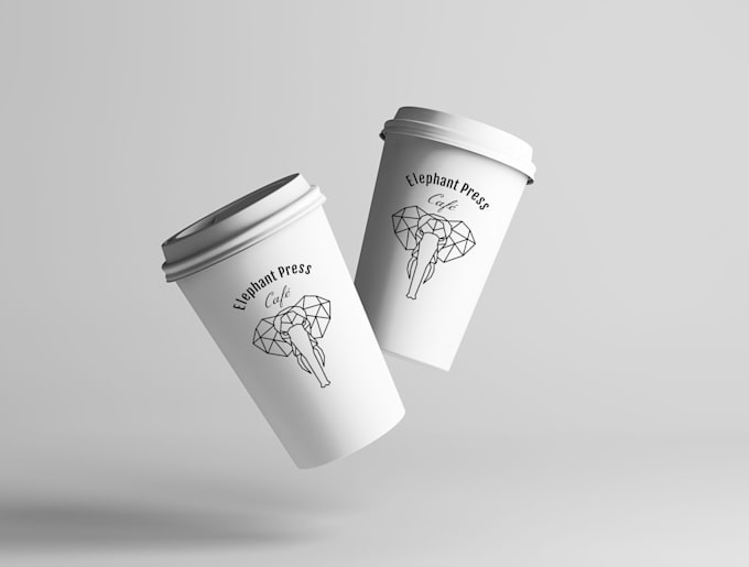 do professional polygonal or geometric logo