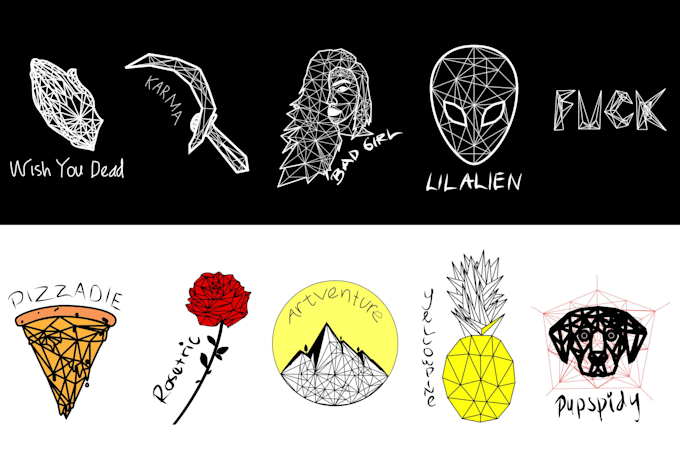 do geometric unique tshirt design