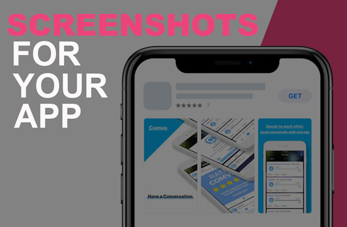 take screenshots app store and website