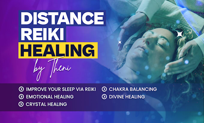 perform a distance reiki healing as a psychic spiritual coach