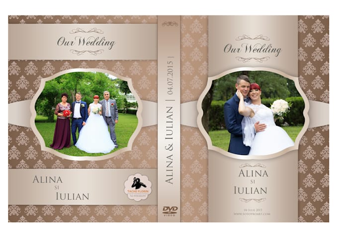 make professional wedding dvd case