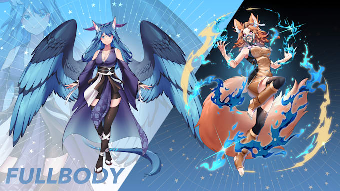 draw beautiful anime art illustration