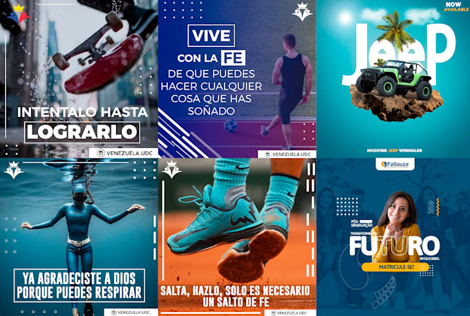 do desing a professional redes sociales banner or posts