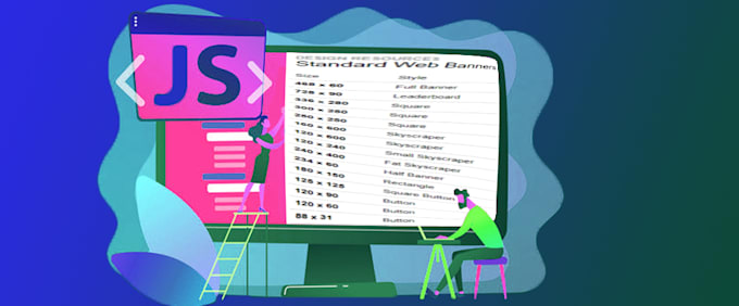 Make a remote animated javascript web banner by Vladimirmandac | Fiverr