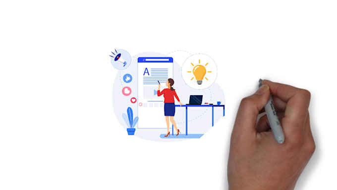 create a whiteboard explainer video