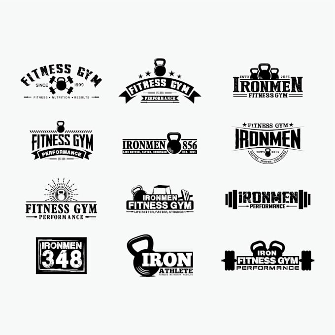design a fitness gym logo