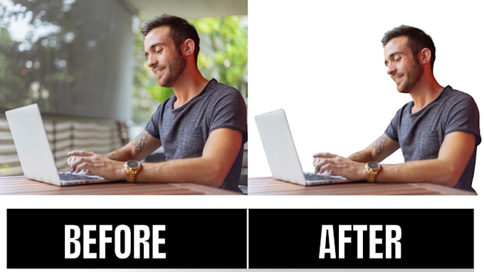 do 100 photos background removal