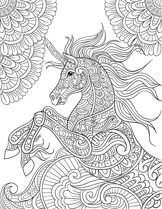 give you 100 unicorn coloring pages for amazon kdp by