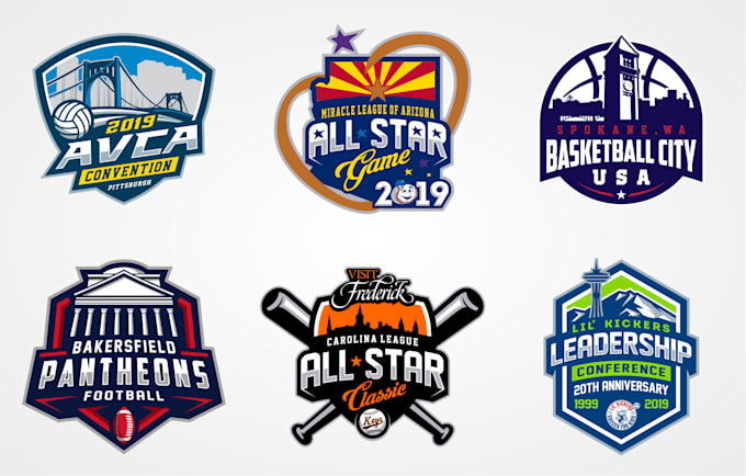 design awesome logo for sports team or events
