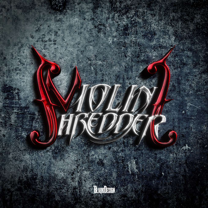 design a logo for your gothic or rock band