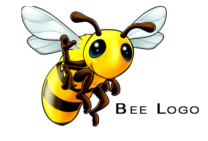 design custom creative professional bee logo