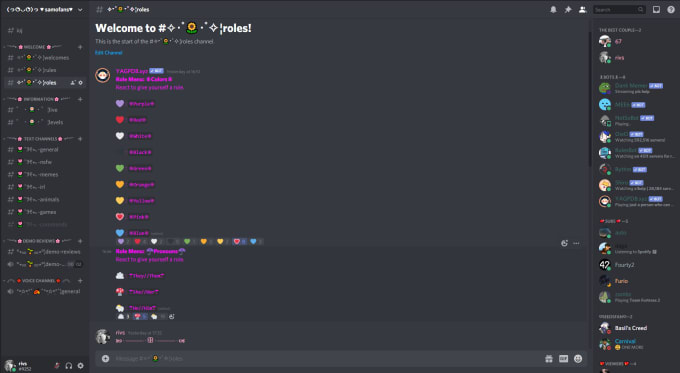 Create A Cute And Aesthetic Discord Server For You By Pattopatto