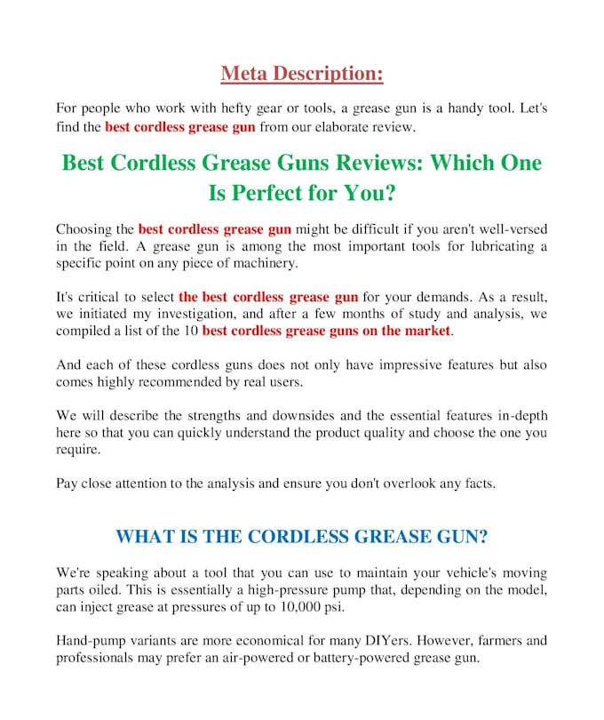 write amazon affiliate buying guide articles