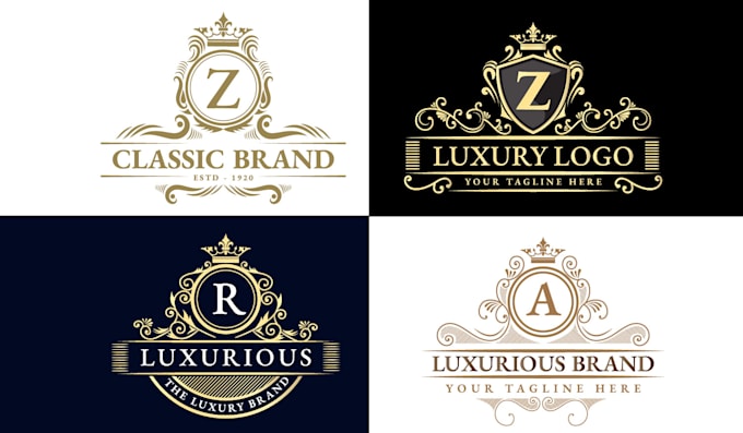 design 3 luxury logo within 12 hours