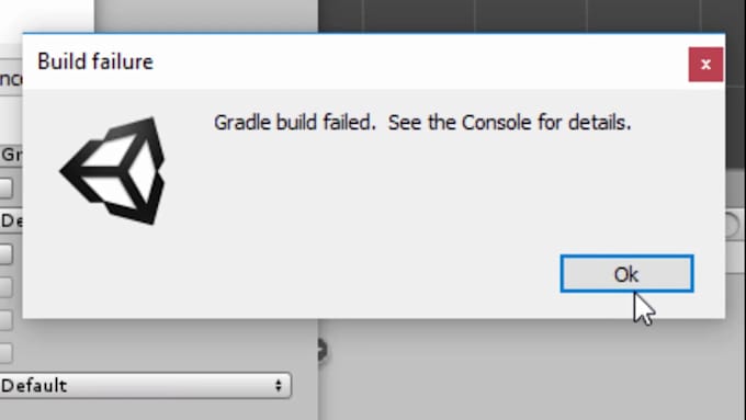 fix any unity project errors or bugs