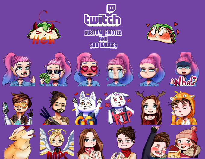 Create cusmote emotes and sub badges for your twitch ...