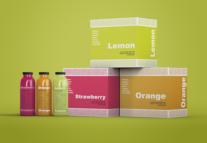 do product packaging design and label design for your brand
