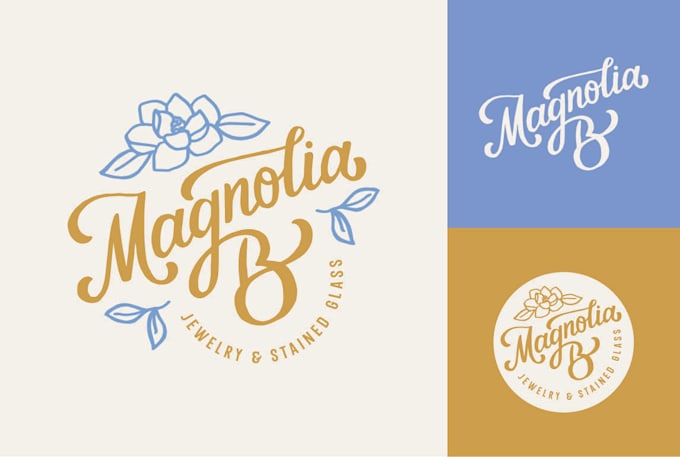 create an organic hand drawn logo