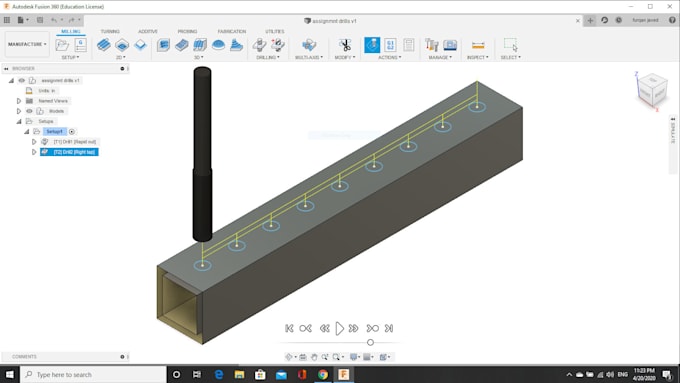 do cnc programming and extract g code, toolpath