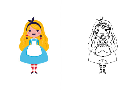 Convert Any Image To Line Art Vector Illustration 