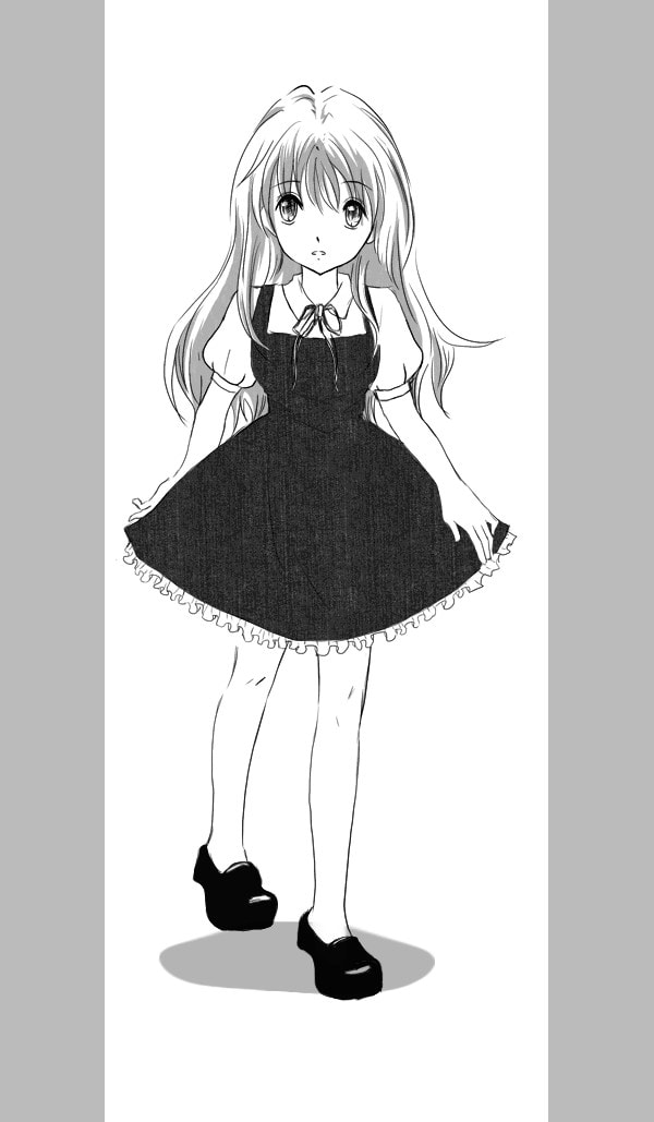 draw manga, chibi, sketch