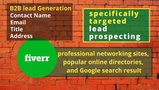 do GEO, b2b lead generation and data research