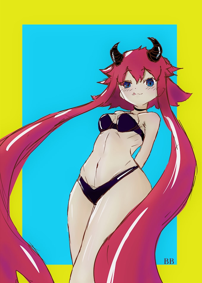 draw your anime oc or fanart