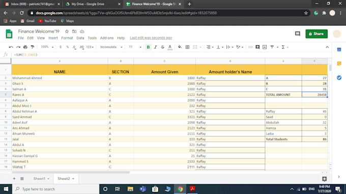 create smart jotforms and typeforms along with mail merge from excel spreadsheet