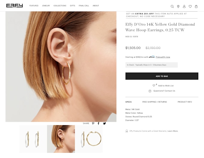 professionally retouch your ecommerce photos