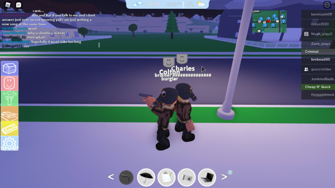 Play Roblox With You By Techguy532 Fiverr - criminal song roblox