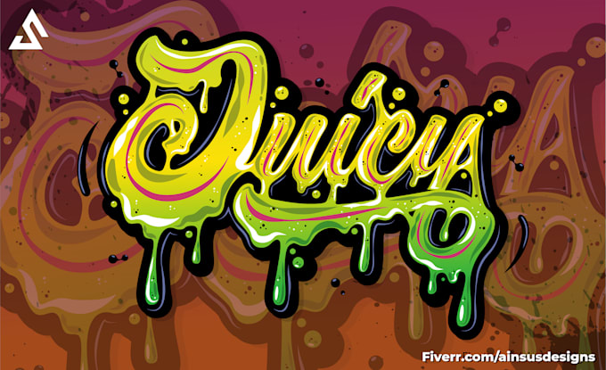 create custom lettering logo with unique style