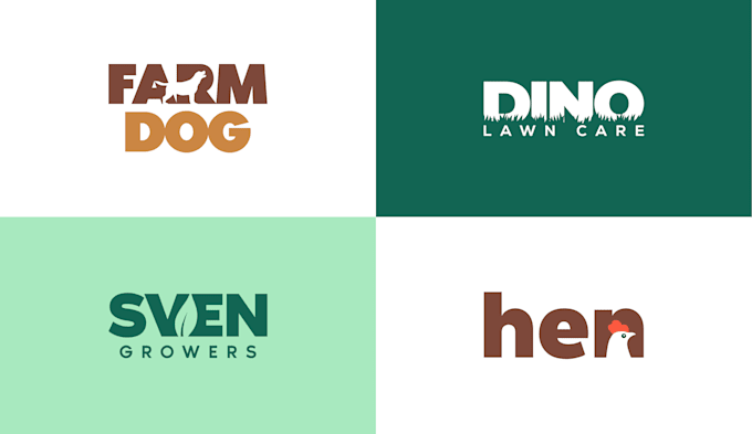 design a minimalist and modern negative space logo