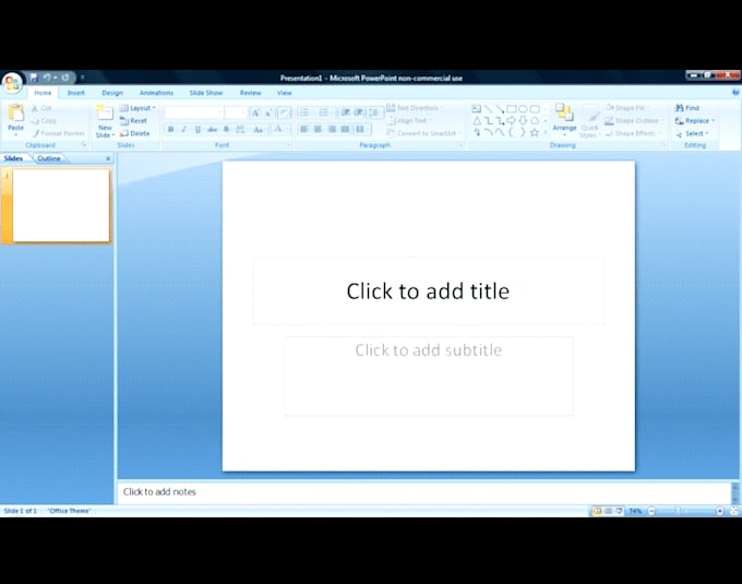 create a professional powerpoint presentation templates