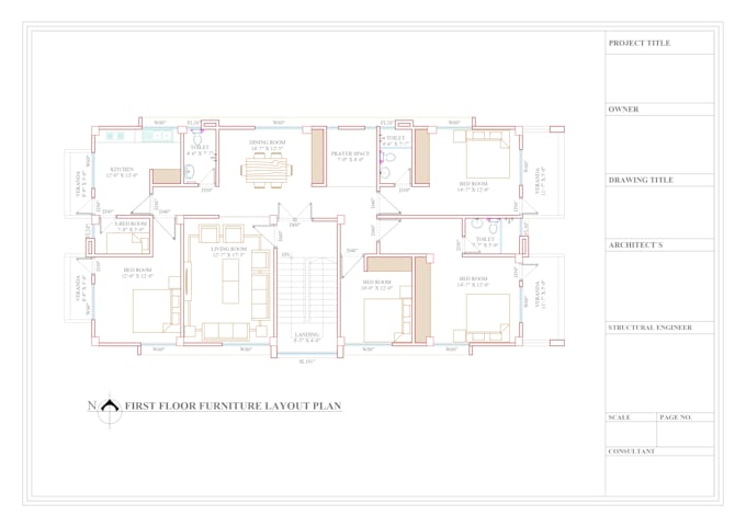 convert hand sketch, image, idea, pdf to autocad drawing