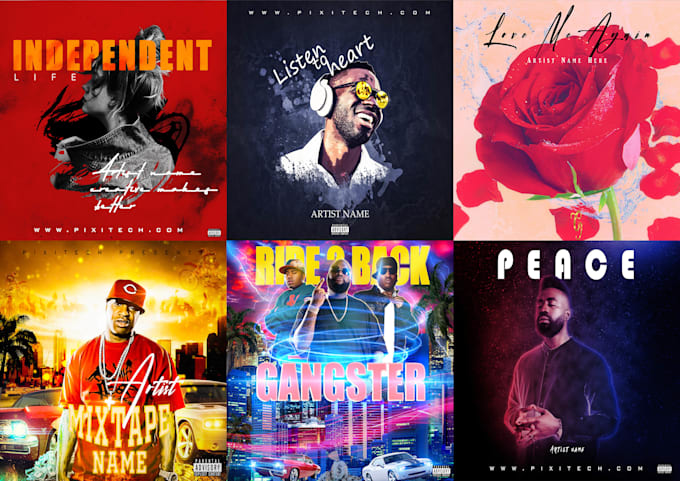 design amazing  mixtape cover or album cover