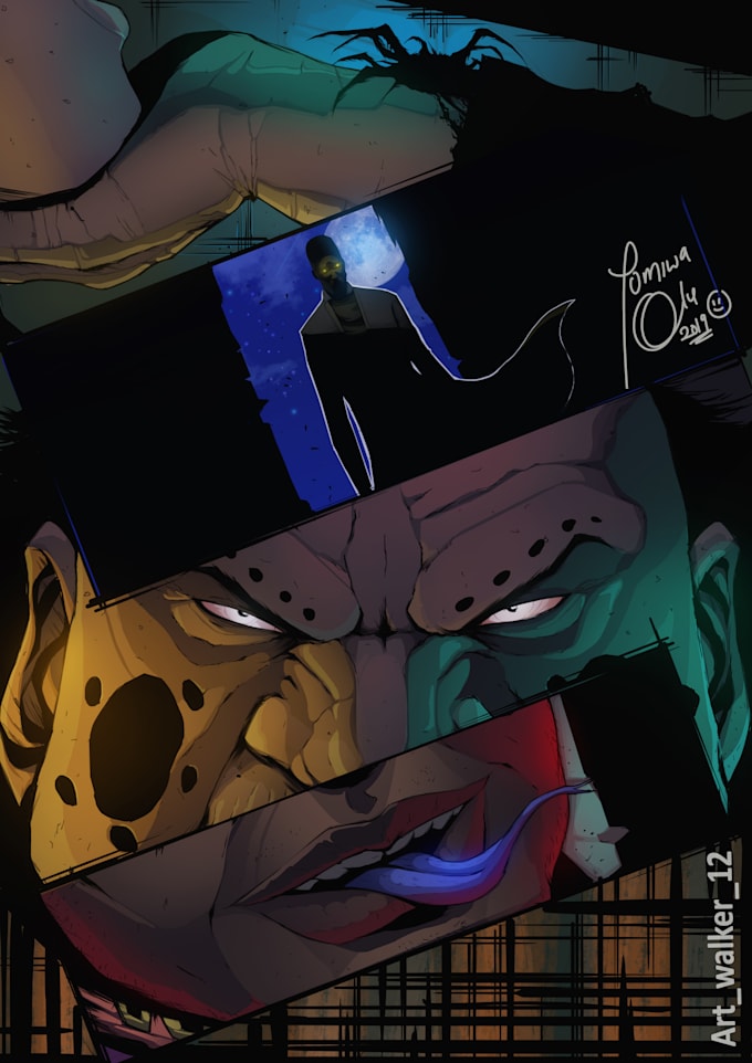 color your comic book pages