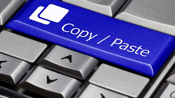 Do copy paste jobs from pdf to any doc or handwritten pages to any doc ...