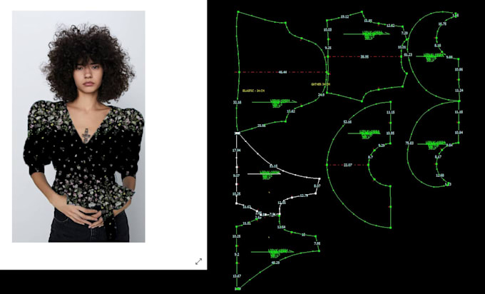 make a clothing pattern and sewing pattern