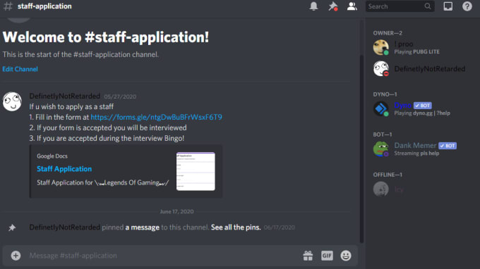 Create A Good Discord Server Based On What You Like By Seantay1 Fiverr