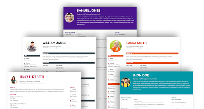 Make professional cv custom resume edit and redesign by Jamesbond780 ...