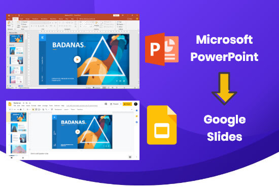 convert powerpoint to google slides presentation format