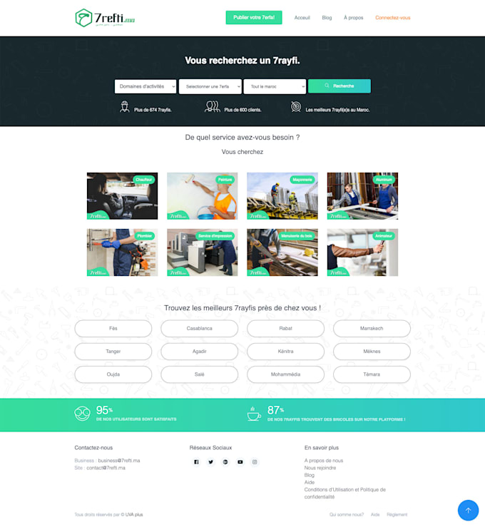 be your front end web developer, html css bootstrap