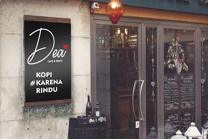 design restaurant, coffee shop or bar logo free source file