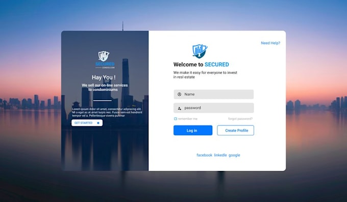 create popup form, sign in, sign up, contact form, wp form with google recaptcha