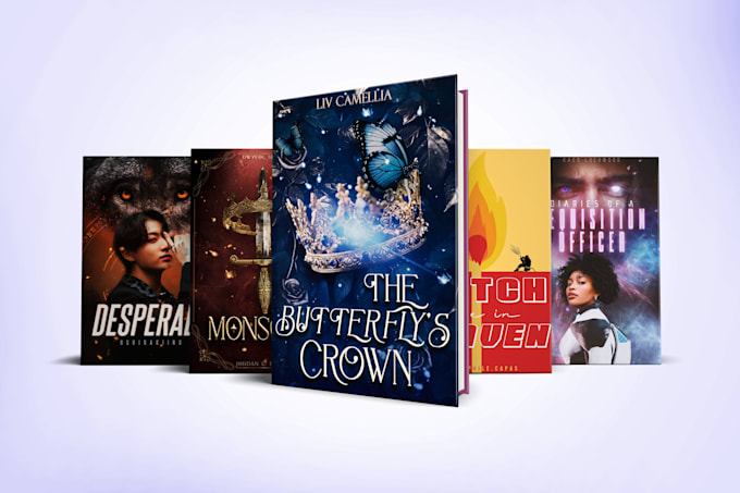 create wonderful book covers for you